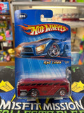 2004 Hot Wheels HW Red Lines Surf School Bus (New)