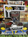 Funko Pop Marvel 817 The Falcon Winter Soldier Captain America Figure (New)