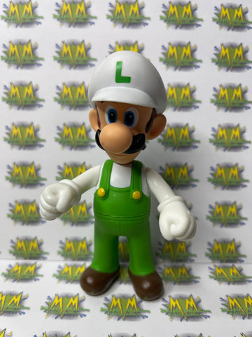 Nintendo Super Mario Fireball Luigi 5” Figure