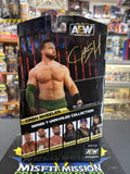 AUTOGRAPHED AEW Unrivaled Series 7 Cash Wheeler #55 Figure (New)