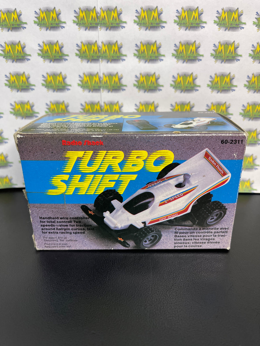 Vintage Radio Shack Turbo Shift Mini Wired RC 2 Speed Car – The Misfit ...