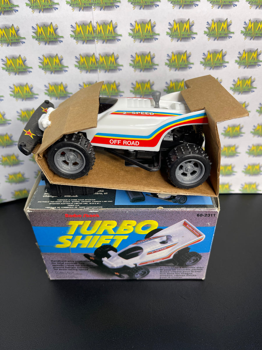 Vintage Radio Shack Turbo Shift Mini Wired RC 2 Speed Car – The Misfit ...
