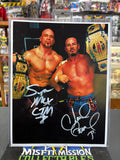 AUTOGRAPHED Chavo Guerrero & Hernandez Dual Signed 8x10 Photo