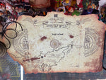 The Goonies Cloth Map Replica