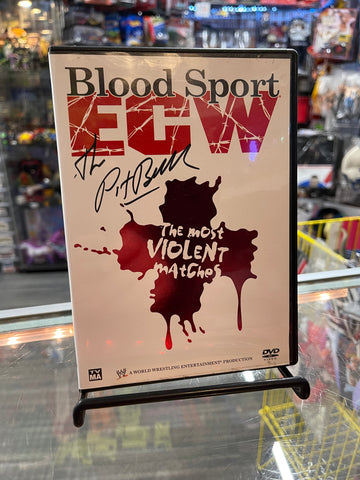Autographed WWE ECW Blood Sport DVD Autographed by Pitbull Gary Wolfe