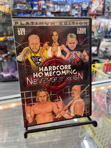 Autographed Hardcore Homecoming November Reign DVD Autographed by Pitbull Gary Wolfe