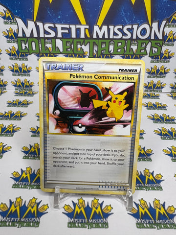 Pokemon HeartGold & SoulSilver Trainer Pokemon Communication 98/123 Tr –  The Misfit Mission Collectables