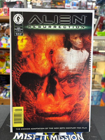 1997 Dark Horse Comics Alien Resurrection #1 Comic Book