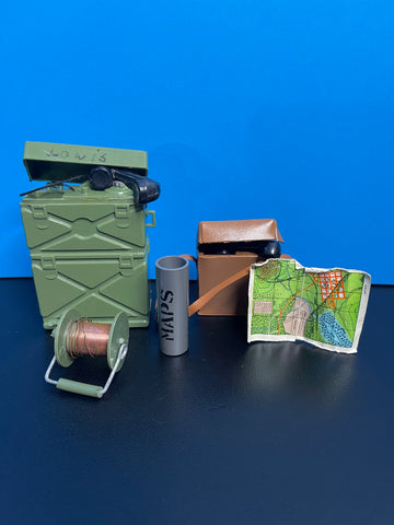 Vintage 1964 12" G.I. Joe Command Post Field Set
