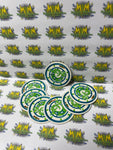 1995 POGS Milk Caps Pack of 7 Lizard