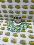 1995 POGS Milk Caps Pack of 7 Lizard