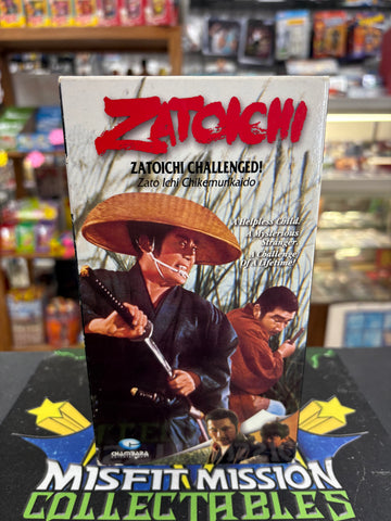 1965 Zatoichi Zatoichi Challenged VHS Tape