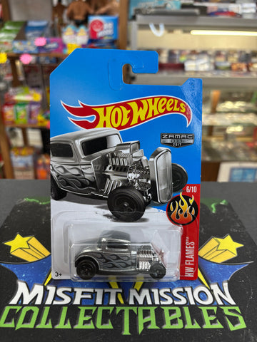 2015 Hot Wheels HW Flames Zamac ‘32 Ford Car (New)