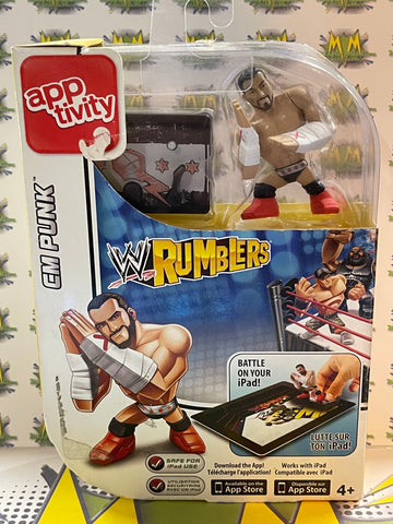 2010 Mattel WWE Rumblers CM Punk Figure (New)