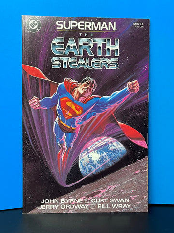 DC Comics Superman The Earth Stealers Graphic Novel