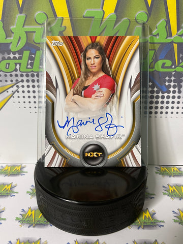 2020 Topps WWE Women’s Division Marina Shafir Autographed Card 70/199 #A-MS