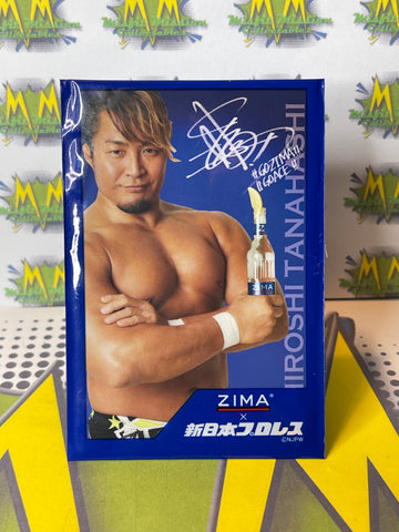 Zima NJPW New Japan Pro Wrestling Hiroshi Tanahashi Autograph Trading Card