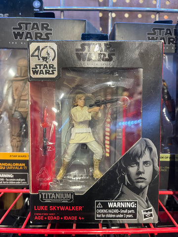 Star Wars Titanium Series Luke Skywalker (New)