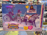 1996 Empire Toys Fantasy Fillies Fantasy Filly Aurora and Carriage with Box