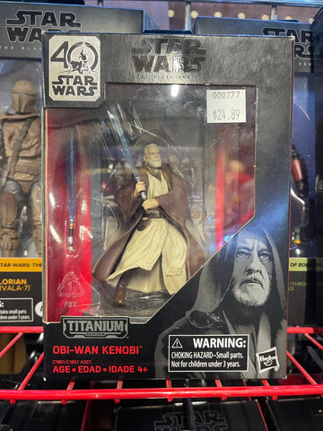 Star Wars Titanium Series Obi-Wan Kenobi (New)