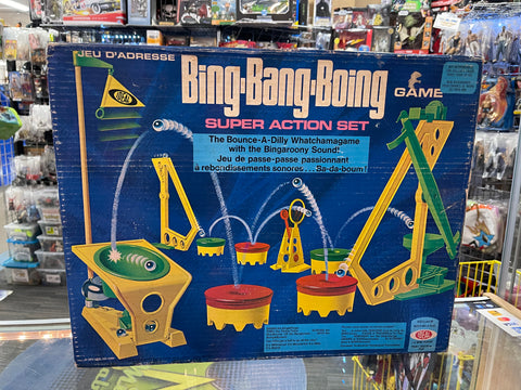 Rare Vintage 1972 IDEAL Bing Bang Boing Complete