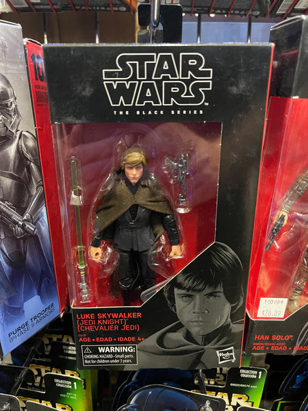 Star Wars Black Series Luke Skywalker Jedi Knight New The