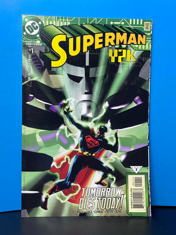 DC Comics February 2000 Superman Y2K #1