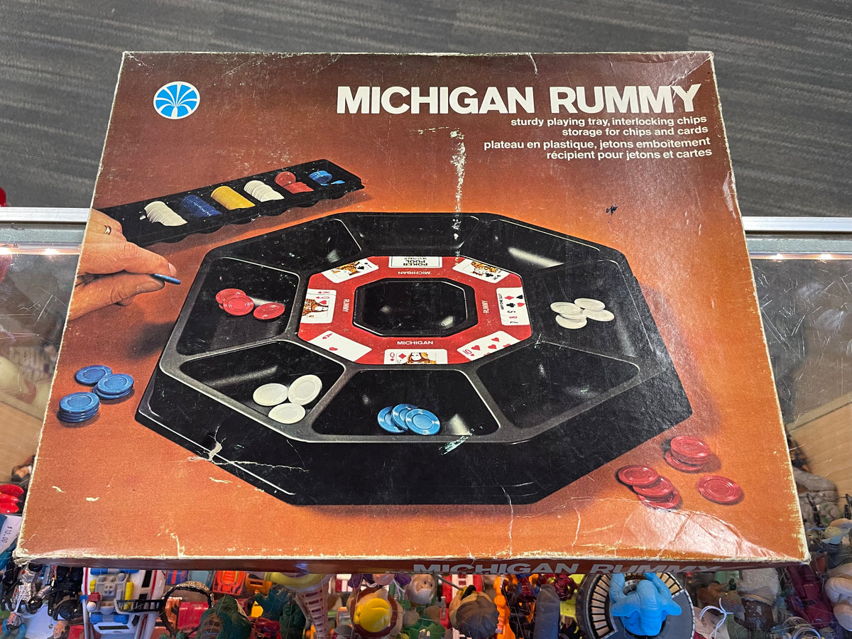 1974 Michigan Rummy Board Game – The Misfit Mission Collectables