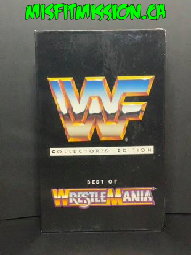 WWF VHS Collector's Edition Best of Wrestlemania