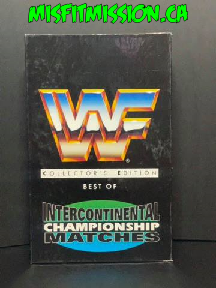 WWF VHS Collector's Edition Best of Intercontinental Championship Matches