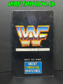 WWF VHS Collector's Edition Best of WWF Most Unusual Matches