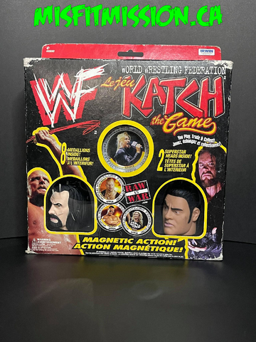 WWF/WWE Katch Undertaker and The Rock Heads 8 Medallions Inside (New)