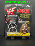 WWF/WWE Katch Mankind Head Chyna and Kane Caps (New)