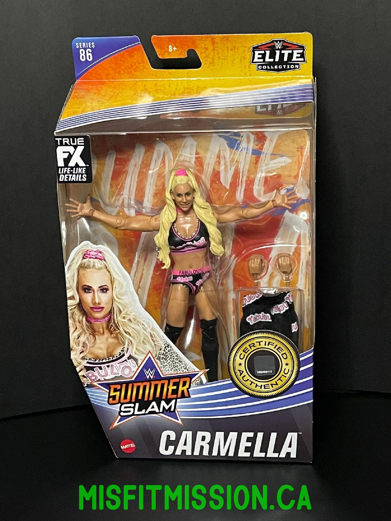 Wwe carmella online elite action figure