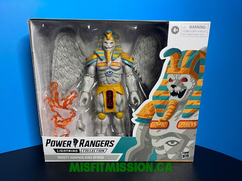 Power Rangers Lightning Collection Mighty Morphin King Sphinx (New)