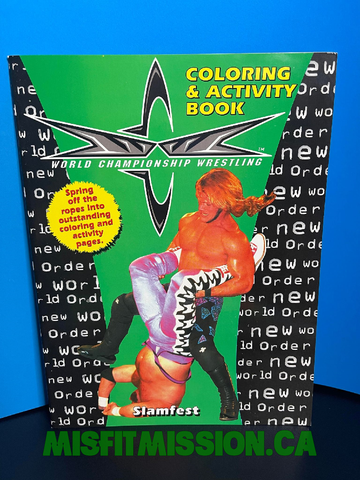 WCW Coloring & Activity Book Slamfest (New)