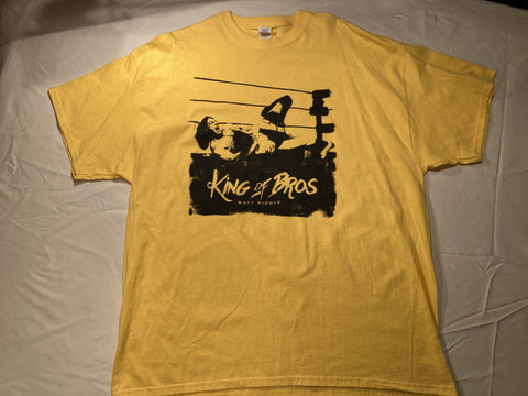 New Matt Riddle King of Bros Pro Wrestling Crate XXL T-Shirt - The Misfit Mission Collectables -Wrestling T-Shirts - Pro Wrestle Crate - Wrestling T-Shirts - -