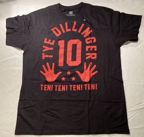 New WWE Tye Dillinger The Perfect Ten Large T-Shirt - The Misfit Mission Collectables -Wrestling T-Shirts - Titan Sports - Wrestling T-Shirts - -