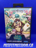 Sega Genesis Tazmania CIB - The Misfit Mission Collectables -Sega Genesis - Sega - Games N To Z - -