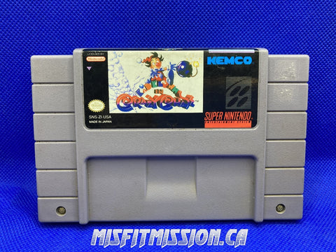 SNES Kid Clown in Crazy Chase - The Misfit Mission Collectables -SNES - Nintendo - Games A To M - -