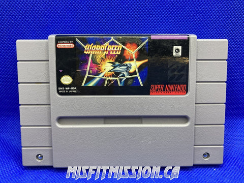 SNES Warp Speed - The Misfit Mission Collectables -SNES - Nintendo - Games N To Z - -