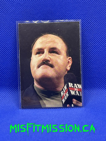 WWE/WWF 1998 Superstarz Trading Card Commissioner Slaughter #3