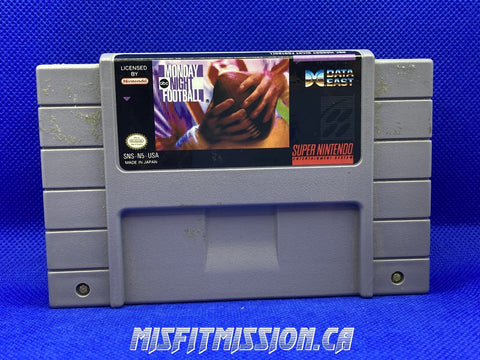 SNES ABC Monday Night Football - The Misfit Mission Collectables -SNES - Nintendo - Games A To M - -