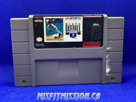 SNES MLBPA Baseball - The Misfit Mission Collectables -SNES - Nintendo - Games A To M - -