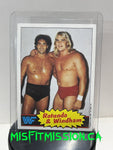 WWF 1985 Topps Rotundo and Windham #18