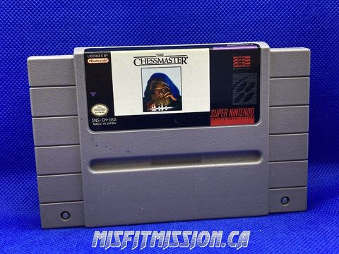 SNES The Chessmaster - The Misfit Mission Collectables -SNES - Nintendo - Games A To M - -