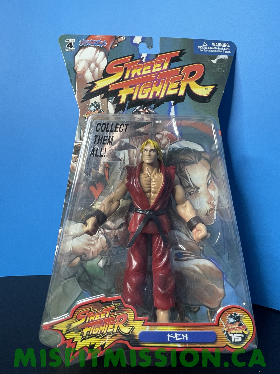 Jazwares Inc. Street Fighter 15th Anniversary Ken (NEW) – The Misfit ...