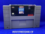SNES ESPN Sunday Night NFL - The Misfit Mission Collectables -SNES - Nintendo - Games A To M - -