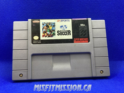 SNES FIFA International Soccer - The Misfit Mission Collectables -SNES - Nintendo - Games A To M - -