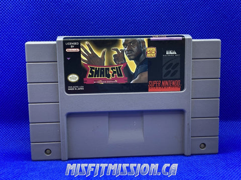 SNES Shaq-Fu - The Misfit Mission Collectables -SNES - Nintendo - Games N To Z - -